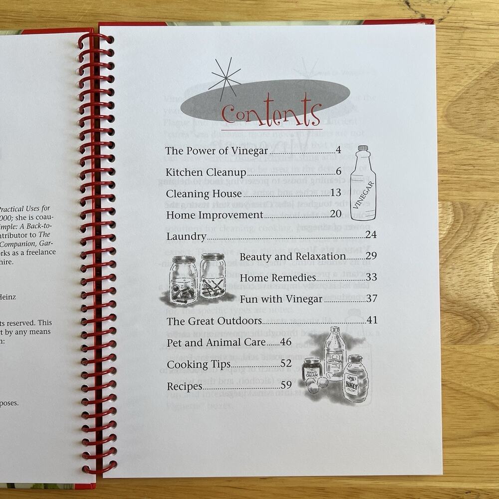 Over 100 Helpful Household Hints With Salt Baking Soda And Vinegar Hardcover - Picture 12 of 13